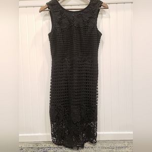 Suzy Shier Black Lace Dress